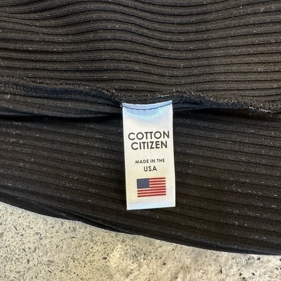 Cotton Citizen  X REVOLVE Ibiza Midi Dress in Jet Black Size Small - Picture 5 of 6